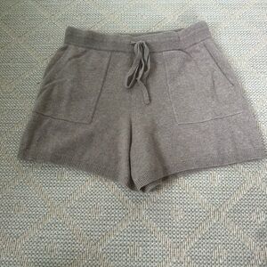 White & Warren Cashmere Shorts - Worn Once